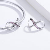 Infinity Family Pink Charm - Lullaboo